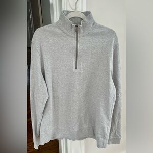 Burberry Men's Light Gray Zip Up szXL